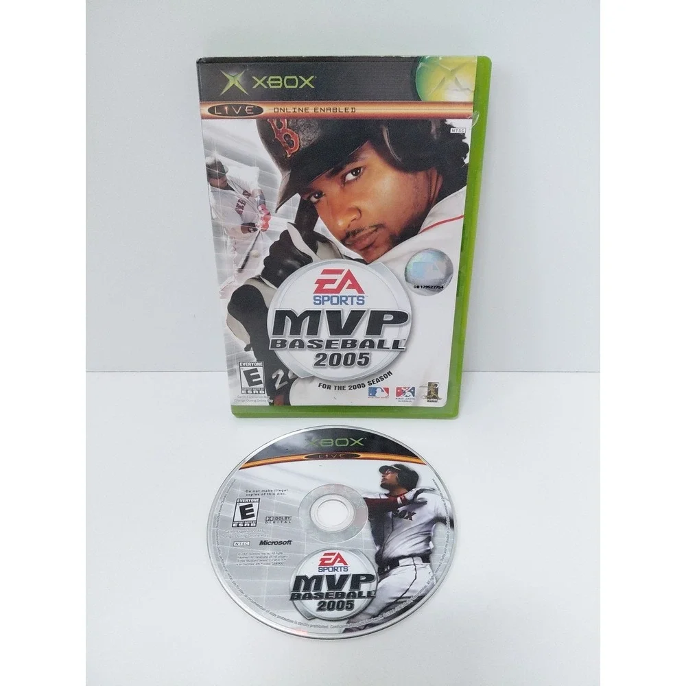 MVP Baseball 2005 Microsoft Xbox Video Game EA Sports MLB w/ Case